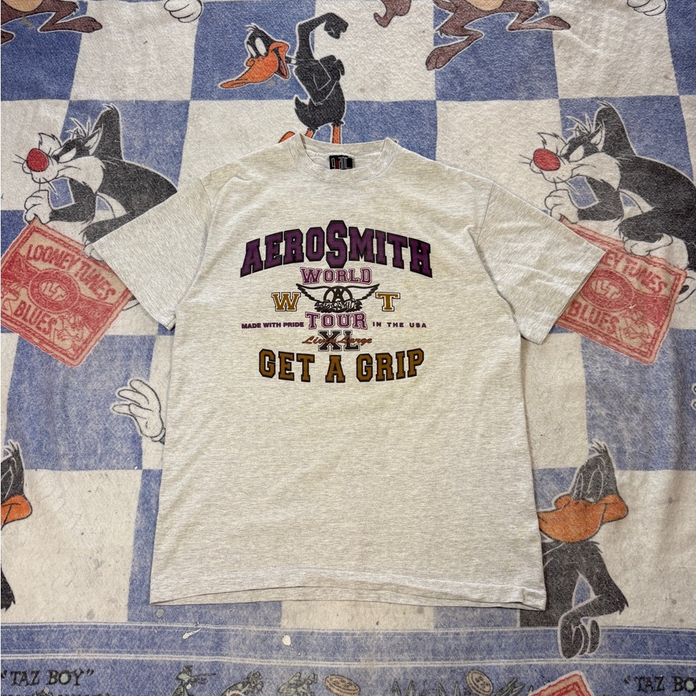 Vintage Aerosmith Get A Grip Tour Tee